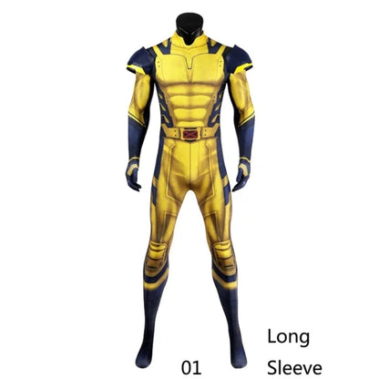 Wolverine Cosplay Jumpsuit