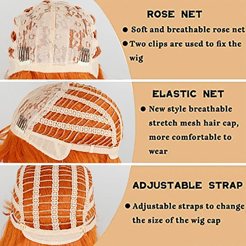 Hair Magic School Bus Ms Frizzle Wig Cosplay Party Wigs