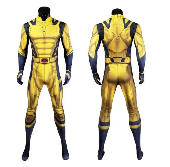 Wolverine Cosplay Jumpsuit