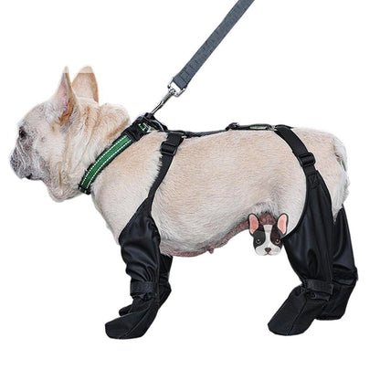 Adjustable Dog Boots: Anti-Dirty Anti-Wet Skin-Friendly Paw Protectors for Outdoor Activities