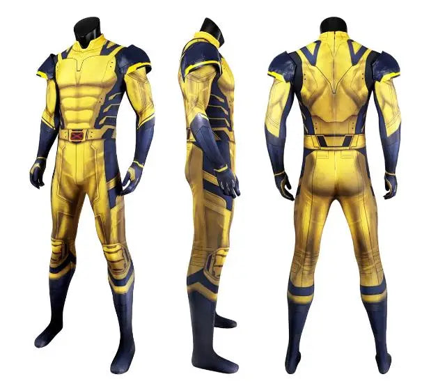 Wolverine Cosplay Jumpsuit