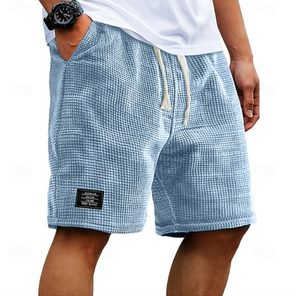 Marco | Casual Waffle Summer Shorts