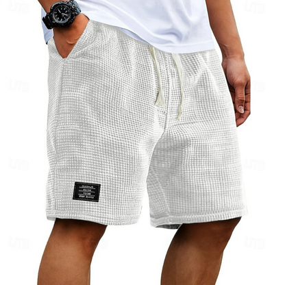 Marco | Casual Waffle Summer Shorts