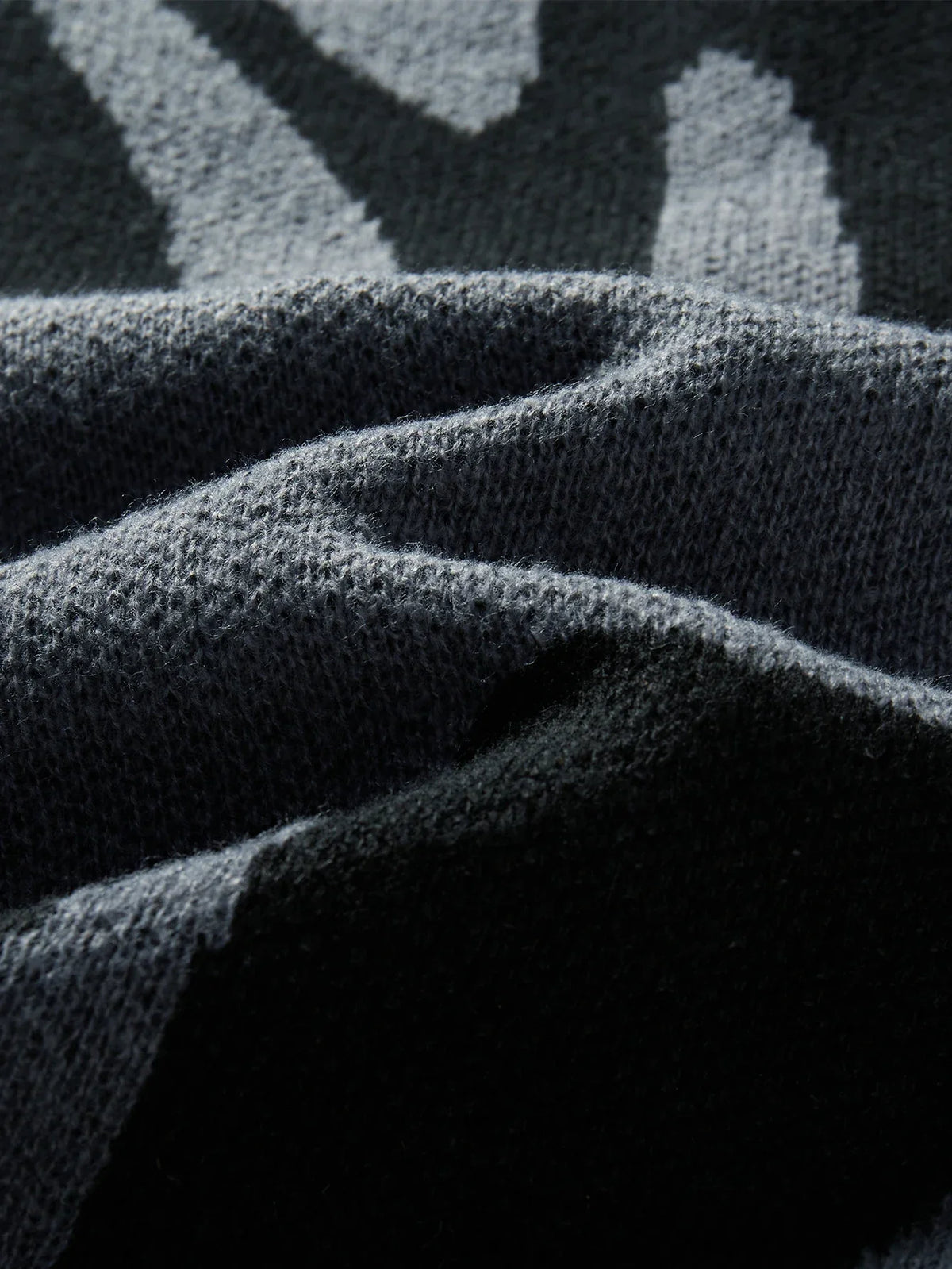 Garen | Abstract Wool Pullover Knit Sweater