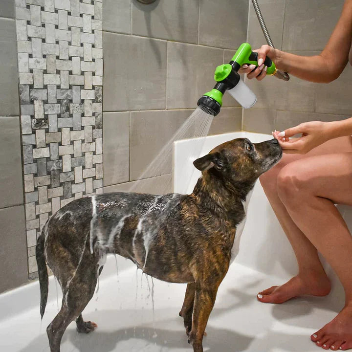 The Original Pup Jet - Dog Shower with 8 Spray Modes