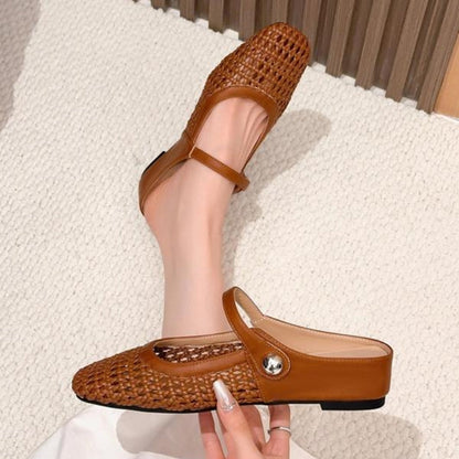 Sienna | Stylish Women's Summer Mules Flat Slip-on