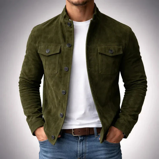 Apollo | Classic Pocket Suede Jacket