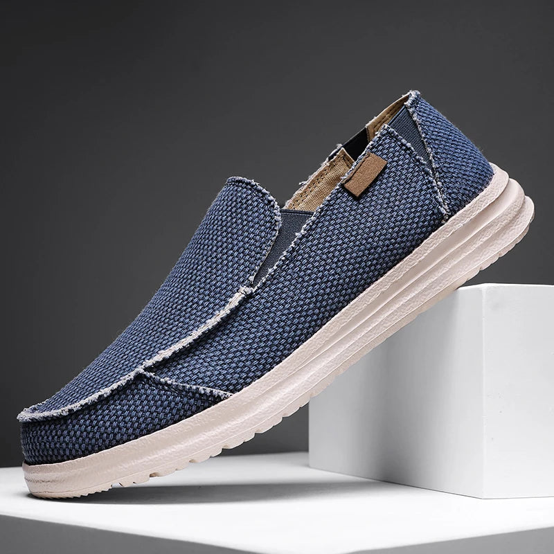 Women's Breathable Canvas Slip-Ons | Lightweight Comfortable Travel Shoes 2