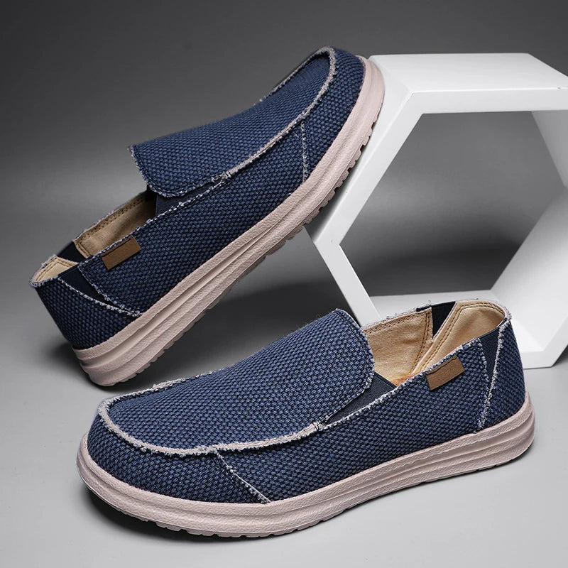 Women's Breathable Canvas Slip-Ons | Lightweight Comfortable Travel Shoes 4