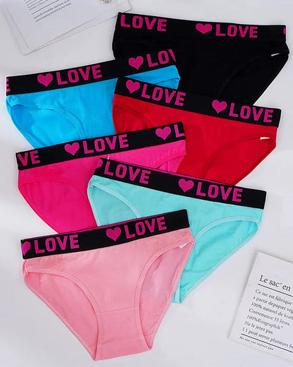 Women's Breathable Cotton High-Rise Panties | Comfortable Lightweight Underwear Set 2