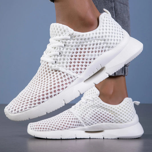 Women's Breathable Mesh Sneakers | Comfortable Slip-On Walking Shoes 0