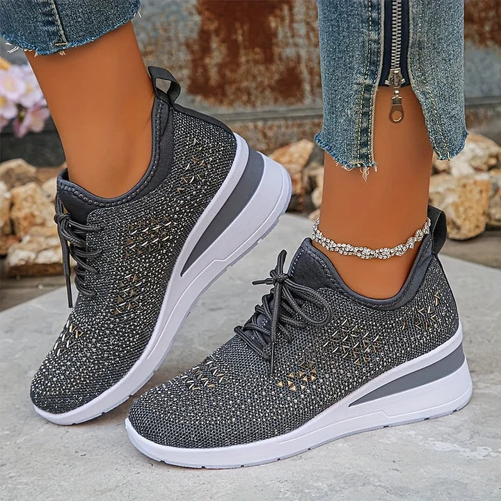 Women's Breathable Mesh Sneakers | Elegant Orthopedic Slip-On Walking Shoes 11