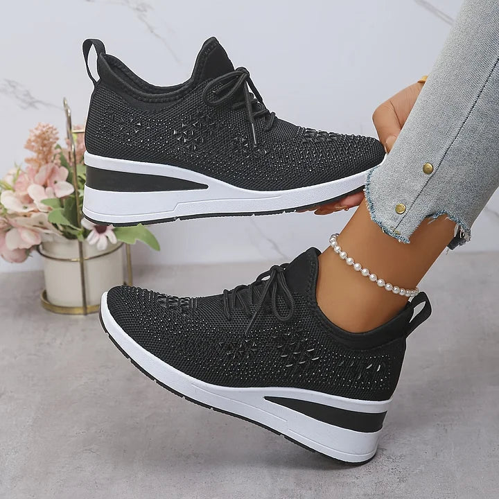 Women's Breathable Mesh Sneakers | Elegant Orthopedic Slip-On Walking Shoes 2