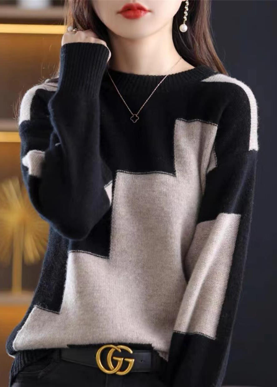 Women's Cashmere Knit Sweater | Cozy Oversized Pullover for Fall 1