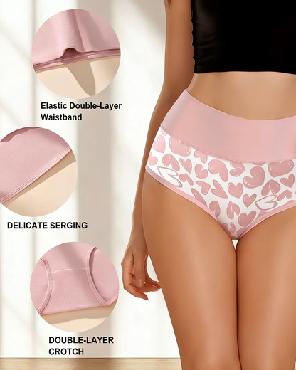Women's Cotton Stretchy High-Rise Panties | Comfortable Everyday Underwear 6-Pack 1