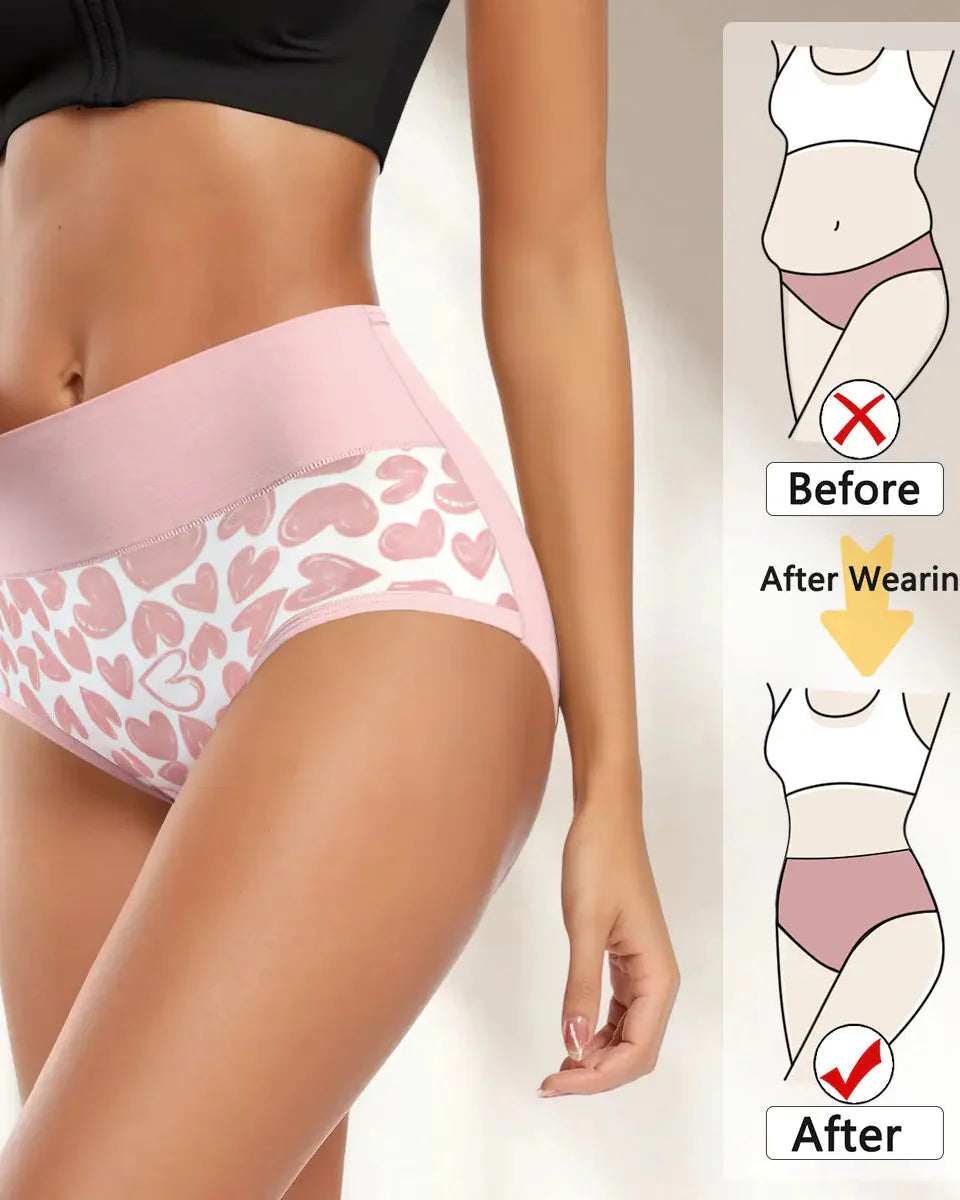 Women's Cotton Stretchy High-Rise Panties | Comfortable Everyday Underwear 6-Pack 2