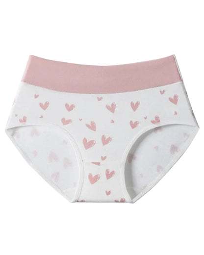 Women's Cotton Stretchy High-Rise Panties | Comfortable Everyday Underwear 6-Pack 6