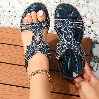 Women's Cushioned Boho Sandals | Stylish Orthopedic Comfort Footwear 3