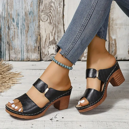 Women's Cushioned Synthetic Sandals | Stylish Orthopedic Comfort for All-Day Wear 0