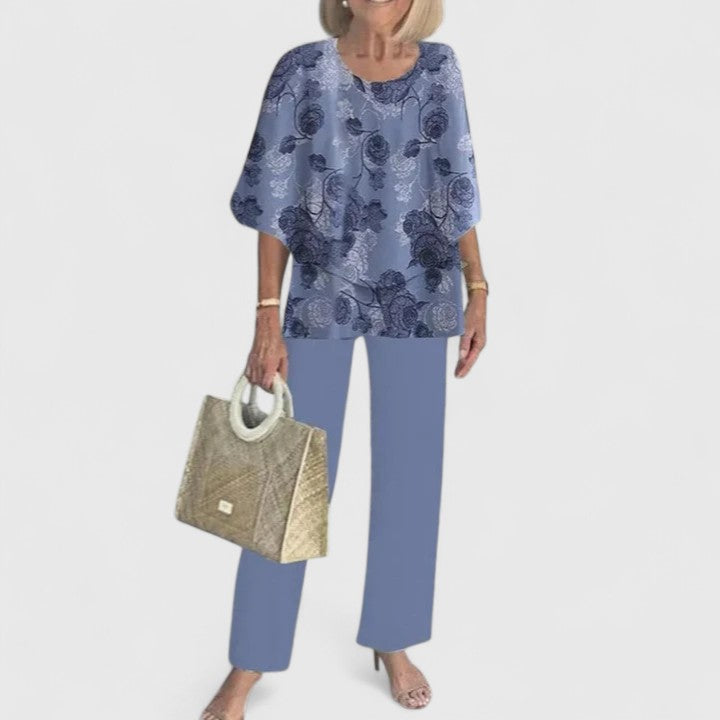 Women's Elegant Fabric Two-Piece Set | Stylish Plus Size Outfit for All Occasions 7