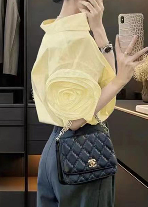 Women's Floral Cotton Blend Blouse | Stylish Peter Pan Collar Summer Top 1