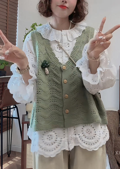 Women's Floral Cotton Blouse | Elegant White Puff Sleeve Summer Top 1