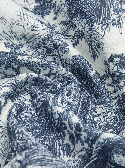 Women's Floral Print Polyester 3-Piece Shorts Set | Breezy Summer Outfit 3