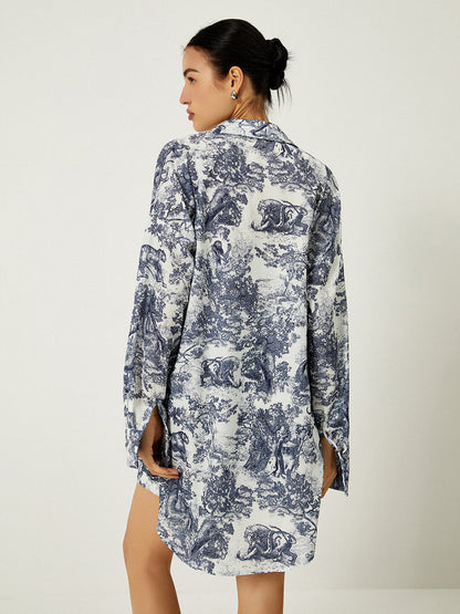 Women's Floral Print Polyester 3-Piece Shorts Set | Breezy Summer Outfit 6