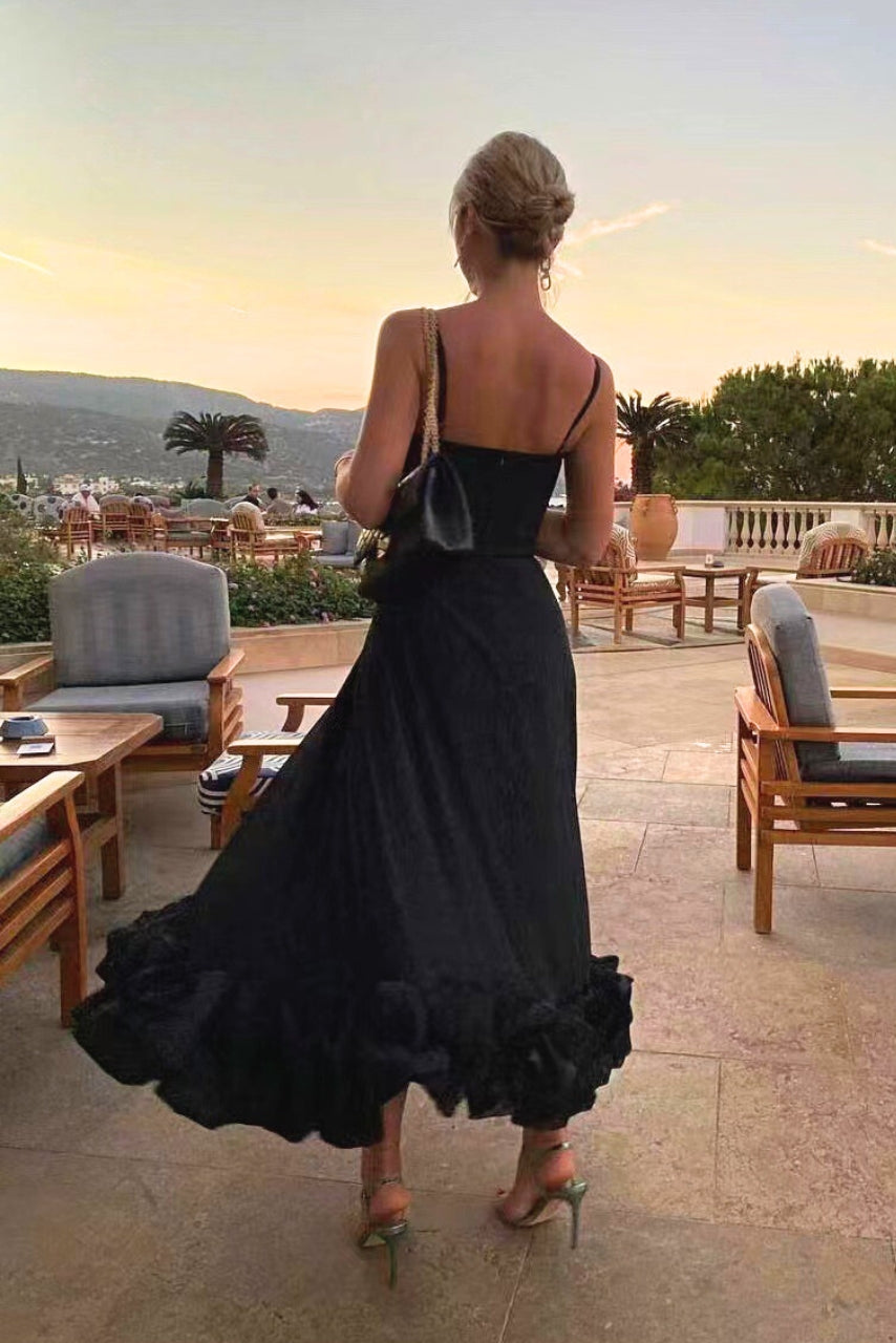 Women's Flowing Chiffon Maxi Dress | Elegant Summer Evening Gown 2