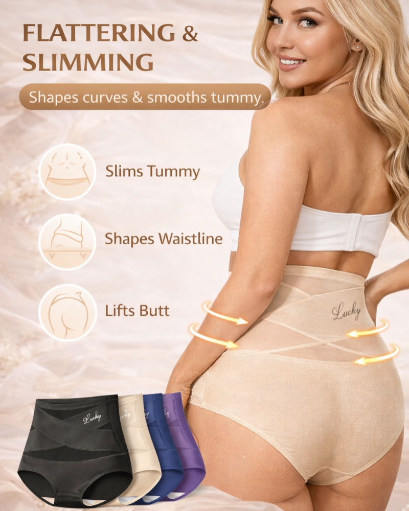 Women's Ice Silk High-Waist Panties | Comfortable Tummy Control Underwear for Everyday Wear 3