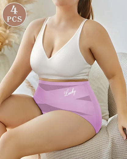 Women's Ice Silk High-Waist Panties | Comfortable Tummy Control Underwear for Everyday Wear 6