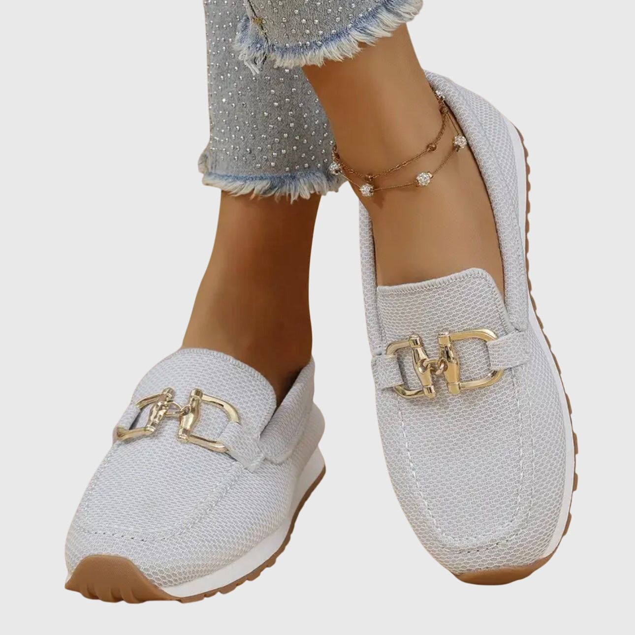 Women's Leather Loafers | Comfortable Chic Slip-On Shoes with Orthopedic Cushioning 3