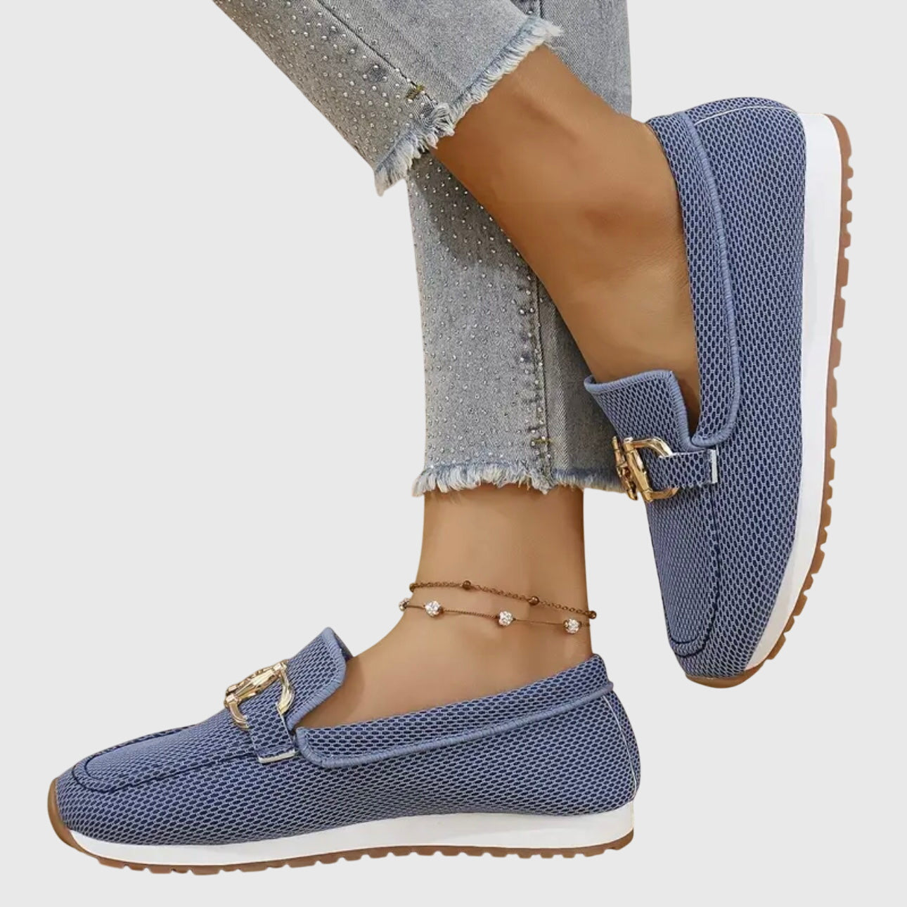 Women's Leather Loafers | Comfortable Chic Slip-On Shoes with Orthopedic Cushioning 4