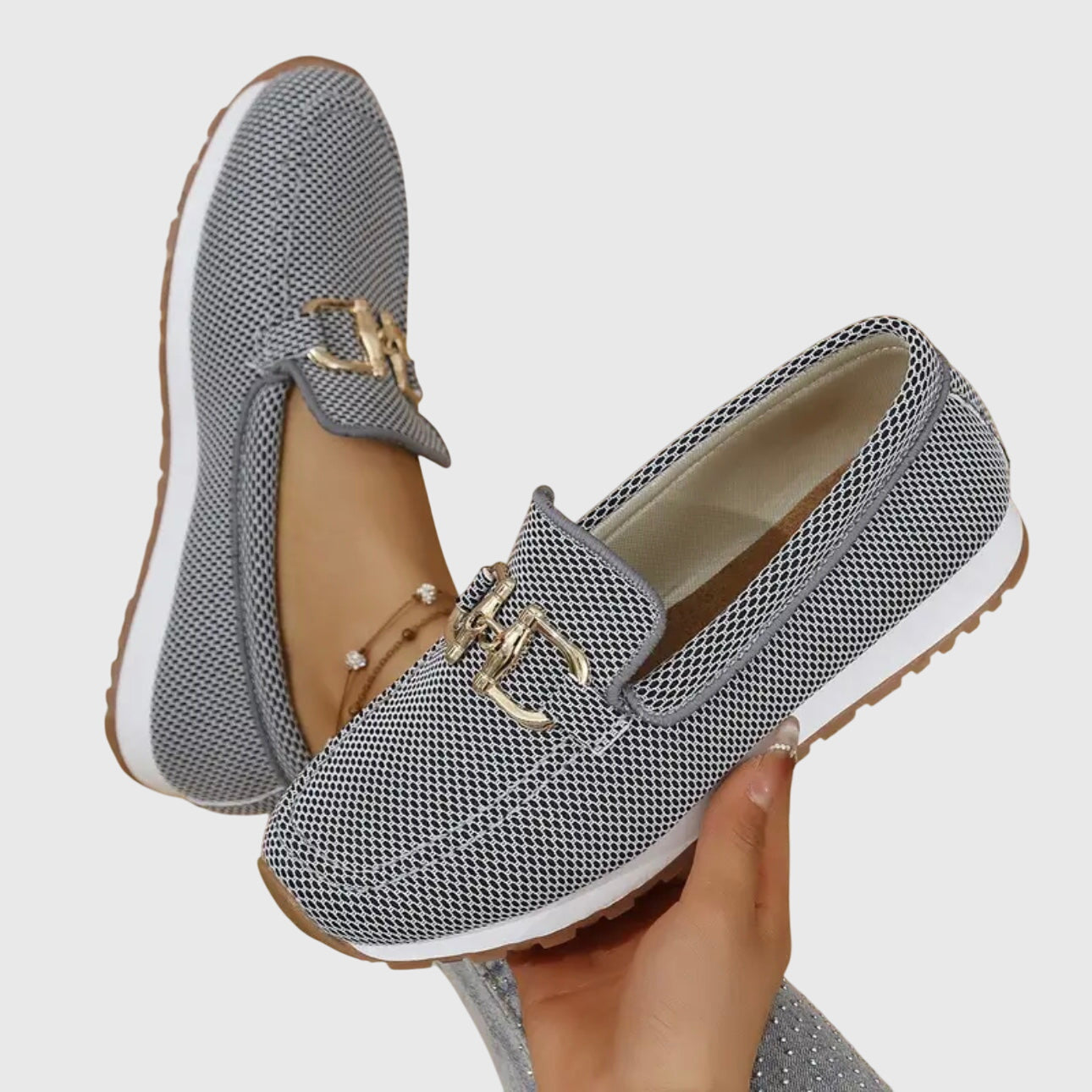 Women's Leather Loafers | Comfortable Chic Slip-On Shoes with Orthopedic Cushioning 5