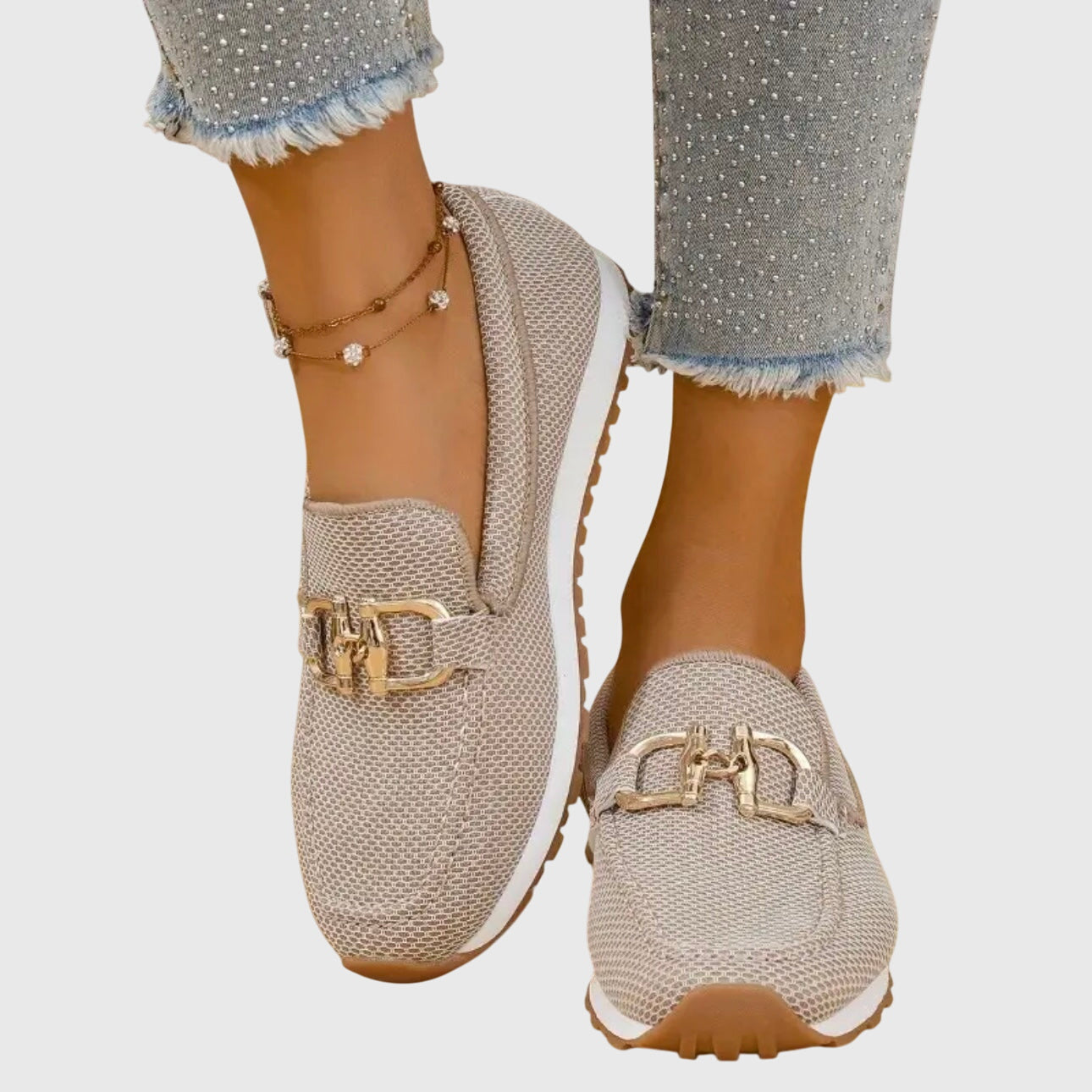 Women's Leather Loafers | Comfortable Chic Slip-On Shoes with Orthopedic Cushioning 7