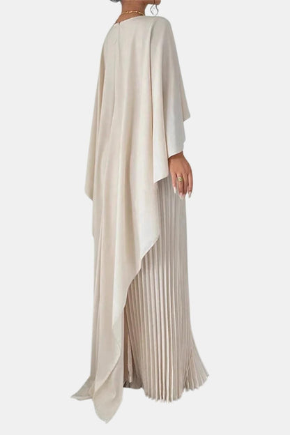 Women's Lightweight Chiffon Maxi Dress | Elegant High Neck Formal Gown 2