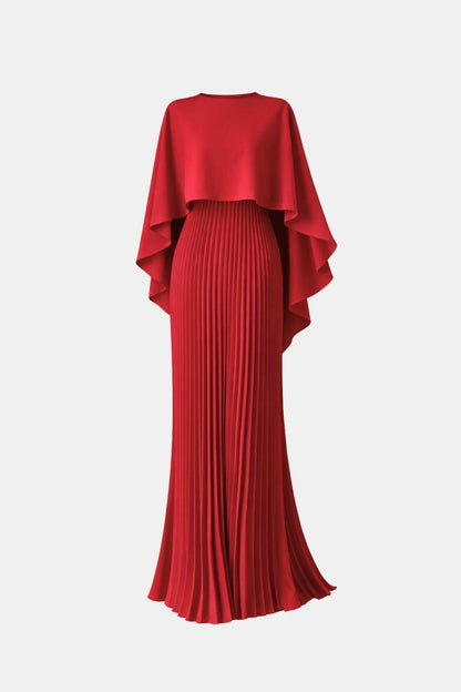 Women's Lightweight Chiffon Maxi Dress | Elegant High Neck Formal Gown 7
