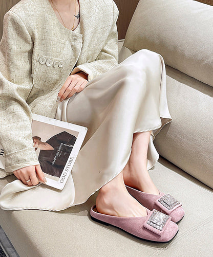 Women's Suede Slide Sandals | Stylish Comfortable Yellow Footwear 2