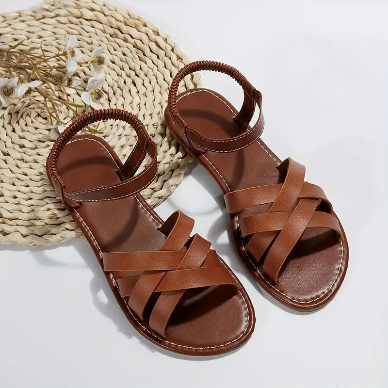 Women's Synthetic Orthopedic Sandals | Comfortable Adjustable Spring Footwear 5