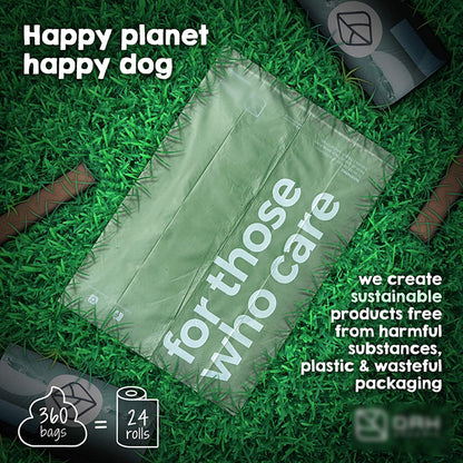 Dog Poop Bags – 360 bags - 13x9” Refills for Pet Poop Bag Dispenser