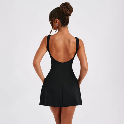 Zalia | Elegant Women’s Cocktail A-Line Mini Dress