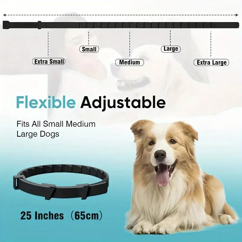 Calming Collars for dogs  - Adjustable and Waterproof Dog Anxiety Relief Collars