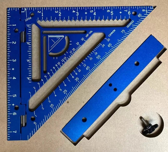 Triangle Rafter Square Ruler