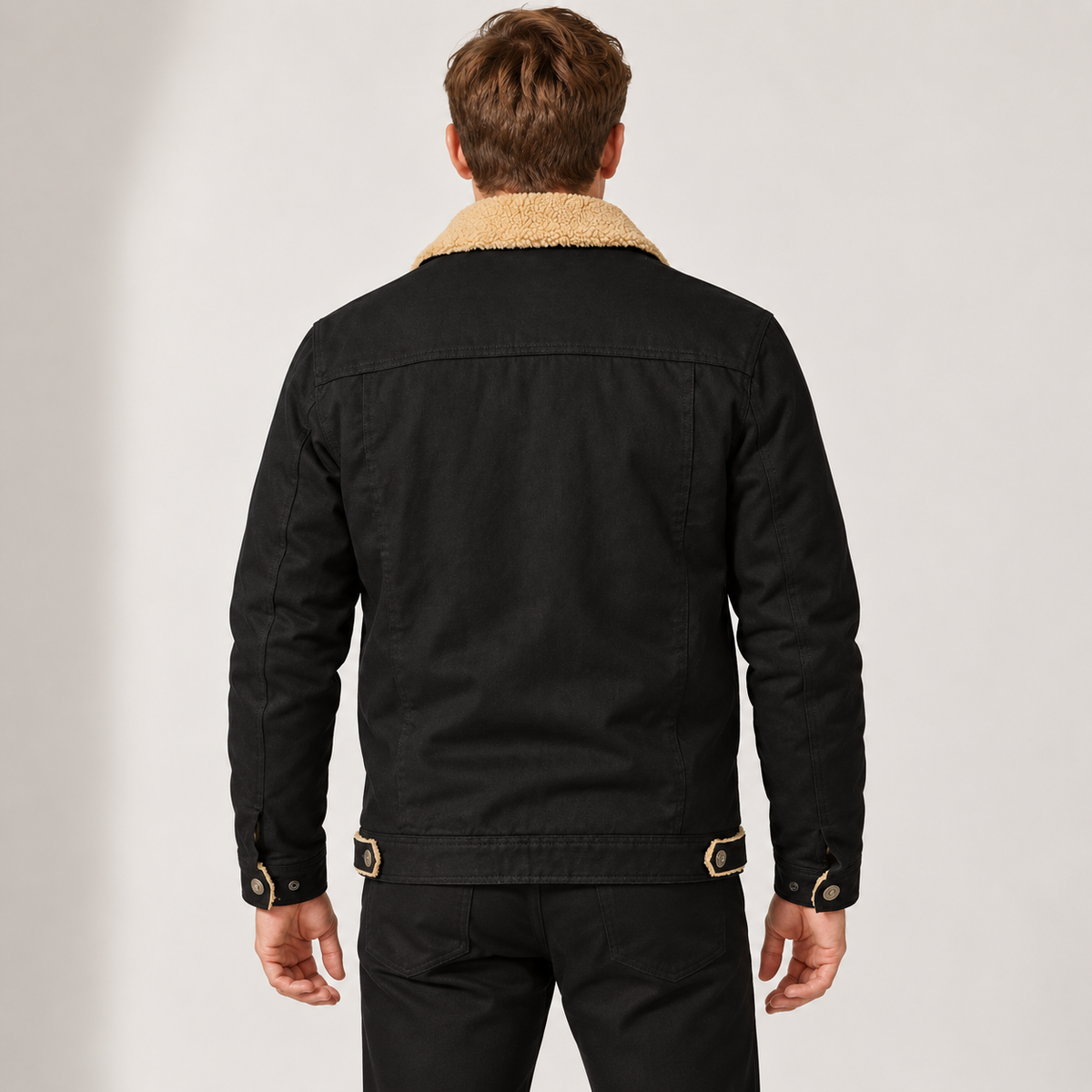 Lachlan | Sherpa-Lined Trucker Jacket