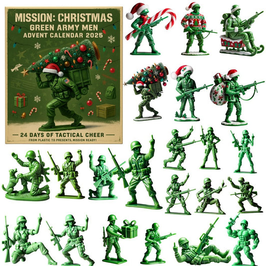 Green Army Men Advent Calendar