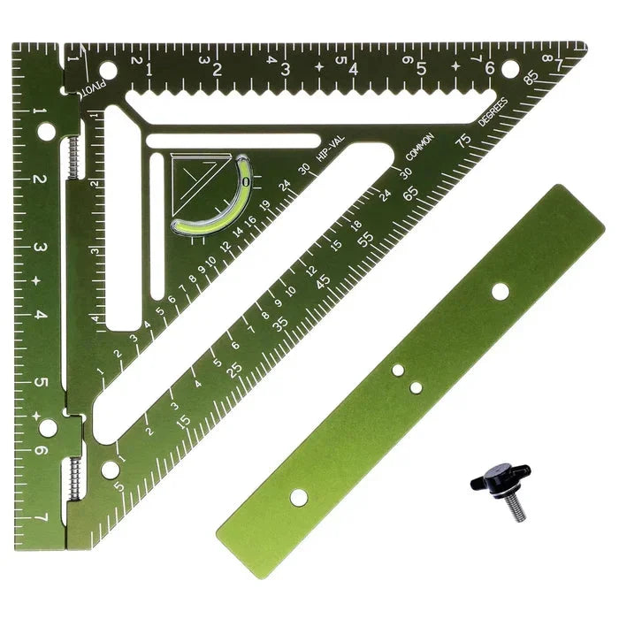 Triangle Rafter Square Ruler