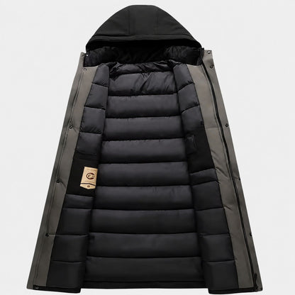 Viktor - Long, warm coat for winter