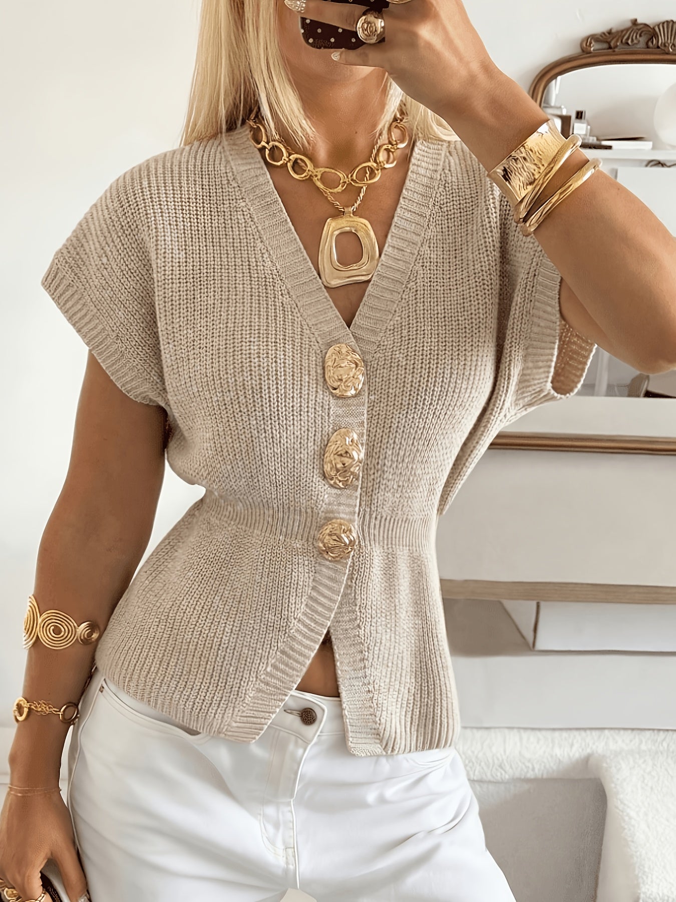 Vivienne | Women's Button-Front Cardigan