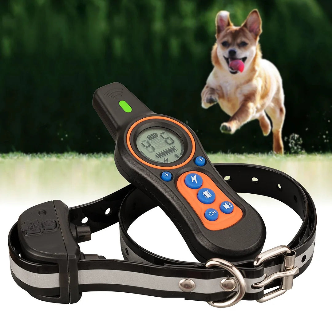 Dog Shock Collar with Remote - Waterproof and Rechargeable Training Collar