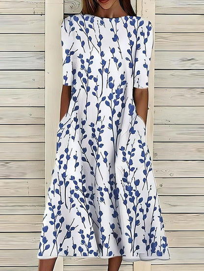 Sienna | Effortless Cotton-Linen A-Line Dress